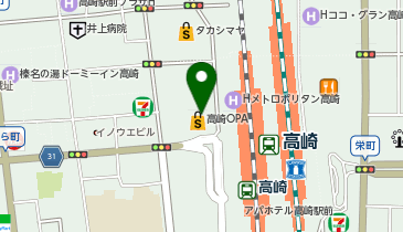 マイルピア 高崎オーパ店の地図画像