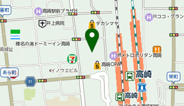 パーツクラブ 高崎オーパ店の地図画像