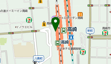 おしゃれ工房 高崎モントレー店の地図画像