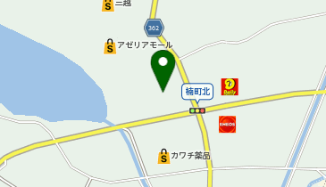 カーブス B館の地図画像