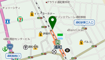 好餃子 アトレ浦和店の地図画像