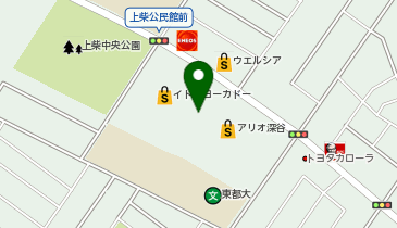スタジオアリス アリオ深谷店の地図画像