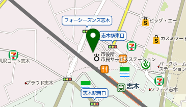 西川直営店 シエスタリア(寝具) マルイファミリー志木店の地図画像