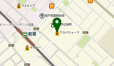パソコン教室 わかるとできる ワカバウォーク店の地図画像