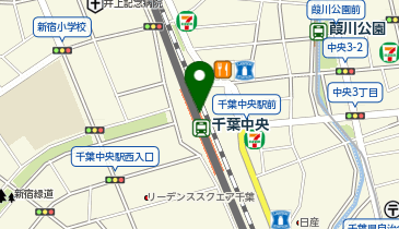 ベリエール ユアエルム千葉Mio店の地図画像