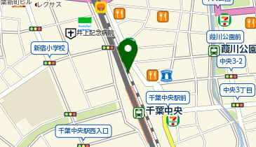 テクモピア ユアエルム千葉Mio店の地図画像