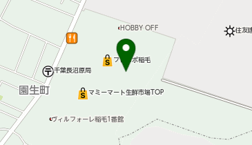 保険見直し本舗 フレスポ稲毛店の地図画像