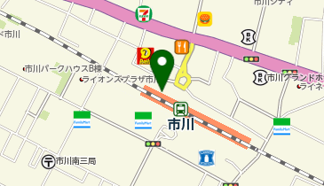 シルバー リーフ シャポー市川店の地図画像