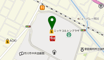 ウエスト ドライブ ニッケコルトンプラザ店の地図画像