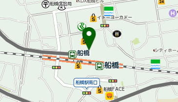 ウォーターマッサージ 東武百貨店船橋店の地図画像