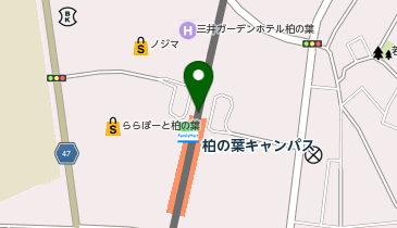 銀行・ATM TXアベニュー柏の葉出張所の地図画像