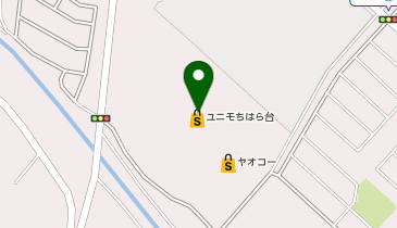 CROCODILE ユニモちはら台店の地図画像