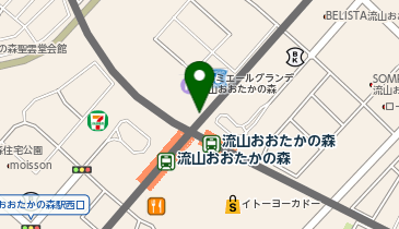 生パスタ専門店SPALA TX流山おおたかの森店の地図画像