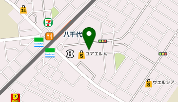 荻窪 洋食亭ブラームス ユアエルム八千代台店の地図画像