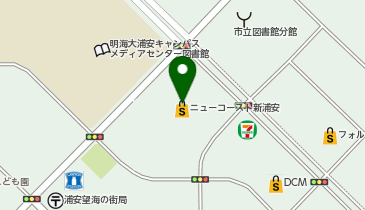 からあげの鉄人&カミナリステーキ NEW COAST SHIN-URAYASU店の地図画像