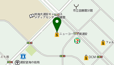 ステップゴルフプラス ニューコースト新浦安店の地図画像