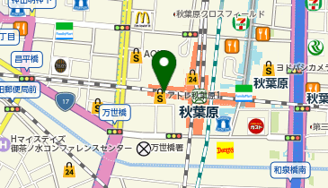 ネイルクイック アトレ秋葉原1店の地図画像