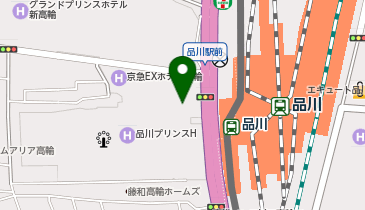 リサイクルキング ウィング高輪店の地図画像