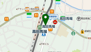 高田馬場グランドボウル BIGBOX高田馬場店の地図画像
