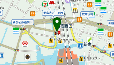 日産レンタカー 小田急エース店の地図画像