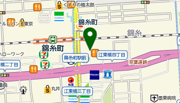 ベクタービア 錦糸町PARCO店の地図画像