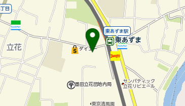 (株)サンゴ サンタウン立花の地図画像