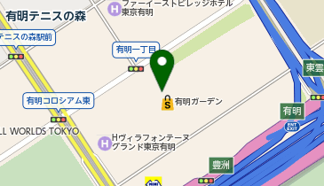 ベビーパーク/トイズアカデミー 有明ガーデン店の地図画像