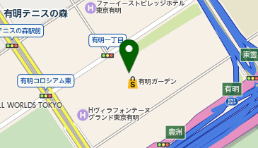 KIRAT 有明ガーデン店の地図画像