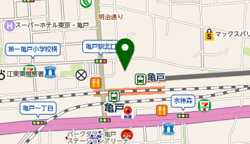 ジュエリーツツミ アトレ亀戸店の地図画像