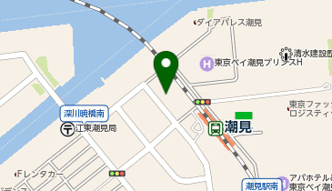 LUNAペットクリニック潮見 潮見駅前プラザ一番街店の地図画像