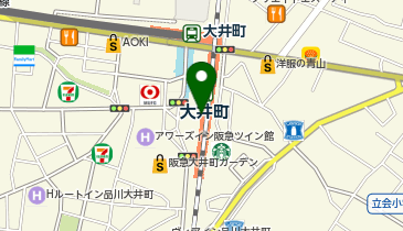 パスタの日 アトレ大井町店の地図画像