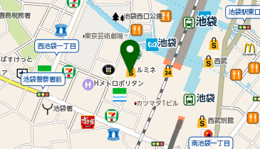 PLAZA ルミネ池袋店の地図画像
