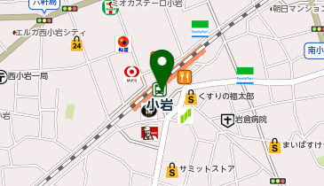 カメラのキタムラ シャポー小岩店の地図画像