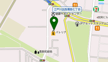 ダイシャリン パトリア葛西店の地図画像
