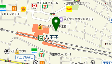 ヒューマンアカデミー セレオ八王子店の地図画像