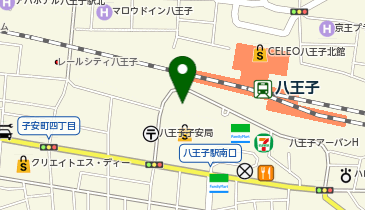 正光画廊 八王子オーパ店の地図画像