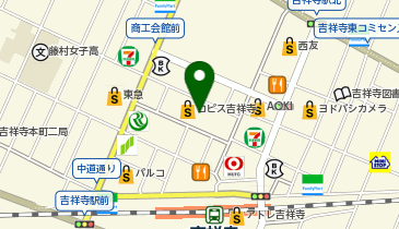 ゼクシィ相談カウンター コピス吉祥寺店の地図画像