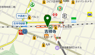 日本一 アトレ吉祥寺店の地図画像