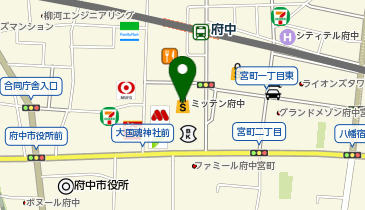 ひとあし ミッテン府中店の地図画像