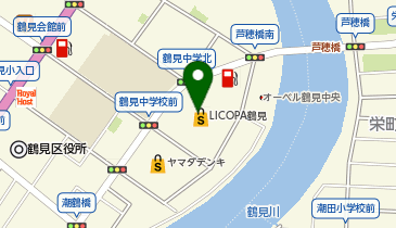 セイハ英語学院 LICOPA鶴見店の地図画像