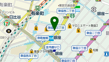 サンリオ NISHIGINZA店の地図画像