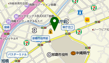 サムソナイト(Samsonite) デパートリウボウ店の地図画像
