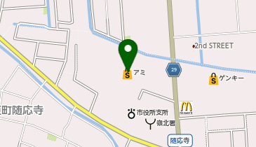 台湾料理 四季紅 AL.PLAZA ami店の地図画像
