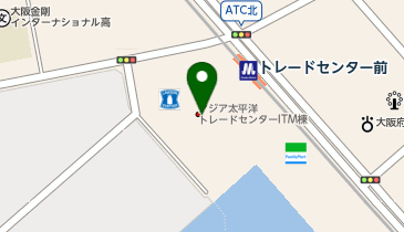 帽子工房 MERCI ATC店の地図画像