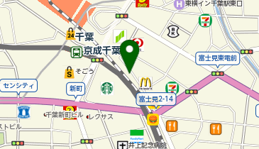 soar(ソア) 千葉C-one店の地図画像