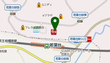スタジオ・アン Frespo 若葉台EAST店の地図画像