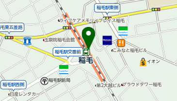 とんかつ和幸 PERIE稲毛店の地図画像