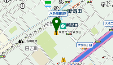 ベネッセの英語教室 BE studio 東急プラザ新長田店の地図画像