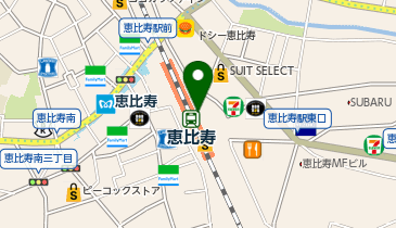 よみうりカルチャー恵比寿 アトレ恵比寿 本館店の地図画像