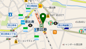 エディフィス イエナ アトレ恵比寿 本館店の地図画像